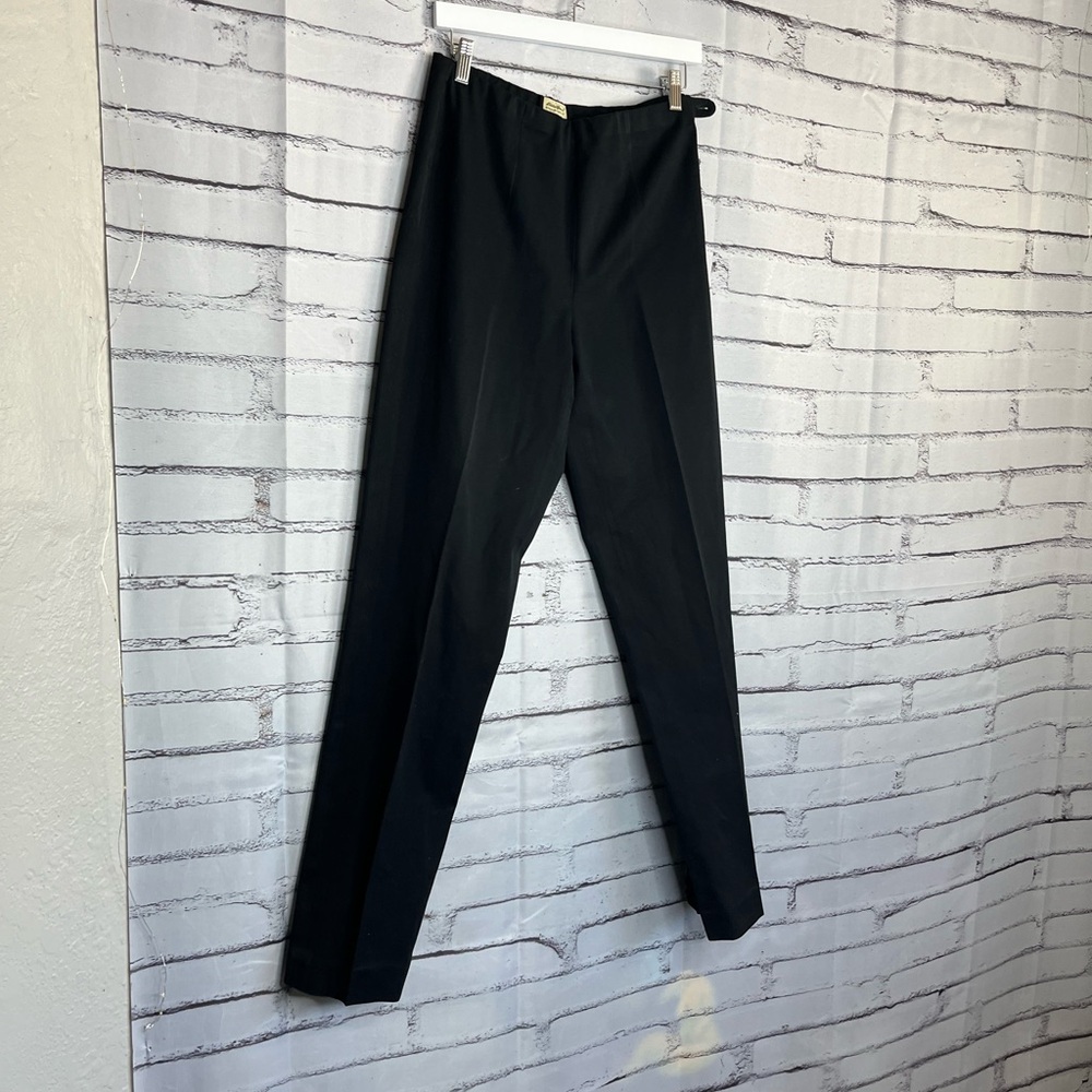 Eddie Bauer Black Bremerton Fit Stretch Pants Women’s 8 Tall Classic Minimalist - Picture 2 of 15